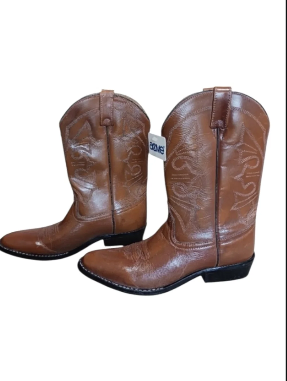 Vintage Acme Cowboy Western Boots